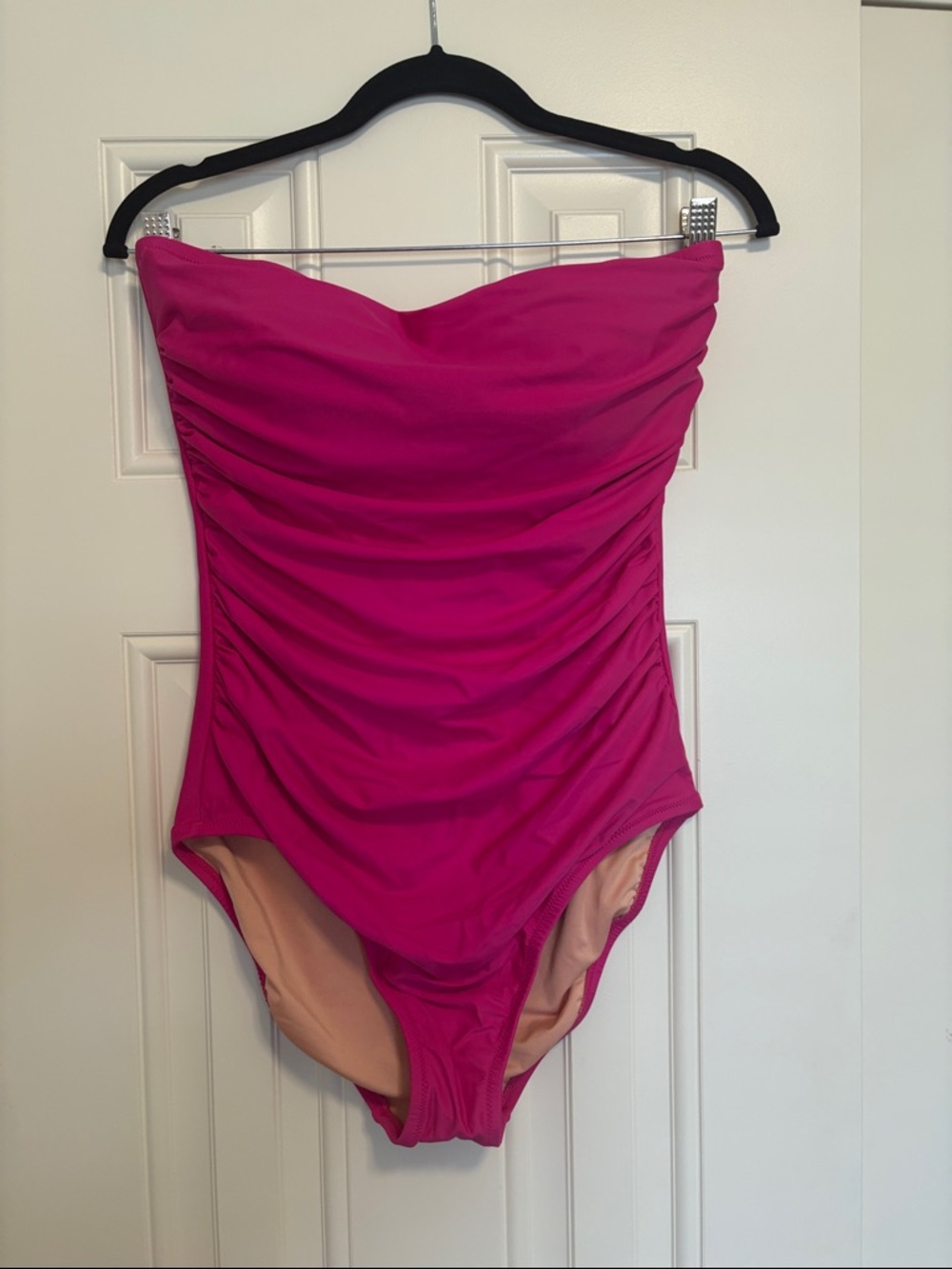 J. Crew Hot Pink onepiece swimsuit